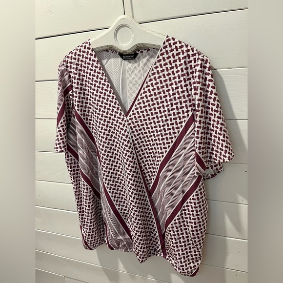 NWOT: Bold Geo-Print BloomChic Top – Plus Size US 18-20 ❤️ - Picture 8 of 11